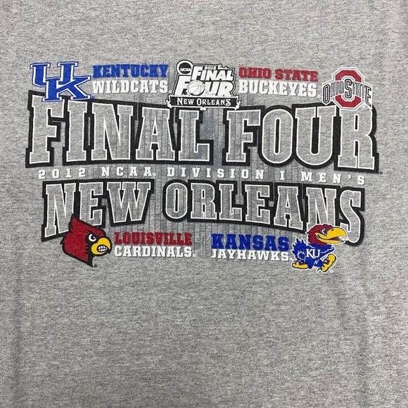 Champion Final Four NCAA D1 Tee Thrifted Vintage Style Size XL - Picture 2 of 10